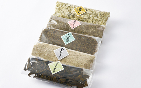 四十物昆布　昆布詰合せ 5種_魚介・海産物  海苔・海藻 _【1157353】