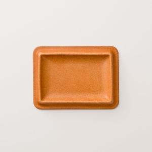 colm レザートレイ　Sサイズ　キャメル　「立体成型で作った本革製トレイ」_雑貨   _【1233192】