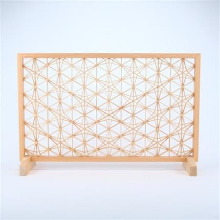 縁起組子アートパネル　りんどう_装飾品・工芸品     雑貨・日用品  家具・インテリア _【1368236】