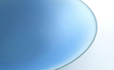 深皿Φ220　青白 常滑焼 陶器 皿 日本製 手作り おしゃれ シンプル ボウル やきもの マット 食器 サラダボウル サラダ皿 カレー皿 おもてなし ギフト プレゼント 贈り物 結婚祝い 和食器 料理 キッチン用品 飾り台 日本六古窯 焼き物 電子レンジ可 食洗機可