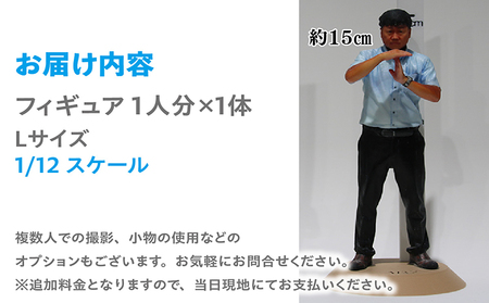 【寄附前に来社が必要な返礼品となります】思い出をカタチに　リアル3Dフィギュア作成 Lサイズ【1人分×1体】 オーダーメイド 玩具 おもちゃ 記念 記念品 記念撮影 七五三 成人式 結婚式 妊娠 マタニティフォト 撮影 思い出 子供 家族 家族写真 カップル ペット 愛犬 愛猫 株式会社テルミック 愛知県 常滑市