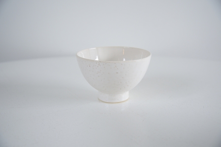 常滑焼 飯碗（GlossWhite） お茶碗 茶碗 白色 ホワイト かわいい 可愛い オシャレ シンプル 陶器 食器 伝統工芸品 手作り 常滑焼 TOKONAMESTORE 山源陶苑 愛知県 常滑市