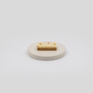 佳窯 切立丸盤セット（白）Φ21cm、Φ15.0cm