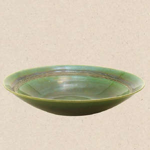 常滑小皿 常滑焼】織部パスタ皿 常滑焼 食器 陶器 うつわ 電子レンジ可 食洗機