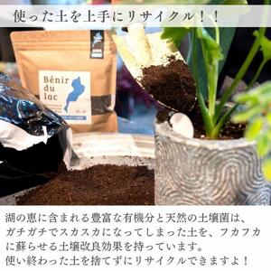 植物由来100% 天然土壌菌入りオーガニック肥料 湖の恵 家庭菜園のお手入れセット