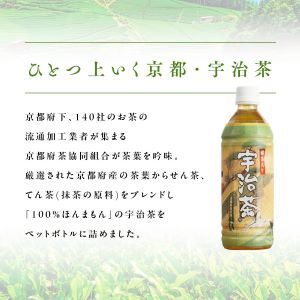 京都 ブレンド宇治茶 お茶ペットボトル 500ml×24本(京都お茶ペットボトル 京都府お茶 京都お茶 備蓄お茶 緑茶お茶 煎茶お茶)