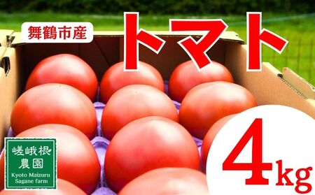 トマト 4kg 化粧箱入 嵯峨根農園 大玉トマト 美味しいトマト 京都のトマト 国産トマト 舞鶴のトマト トマトジュース