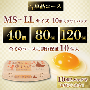 【卵 定期便12か月】奥京都の撫子たまご 40個入 (卵定期便12ヶ月 卵定期便 京卵定期便 たまご定期便)