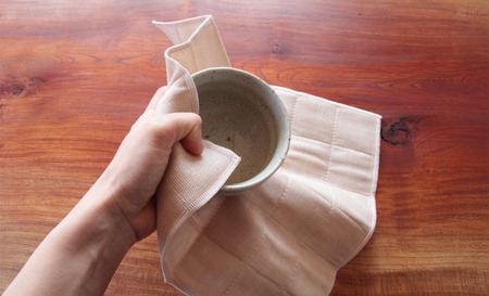 柿渋ふきん 5枚 セット 柿渋 布巾 ふきん キッチンクロス 吸水 速乾 抗菌 消臭 日用品 まとめ買い 京都 南山城村