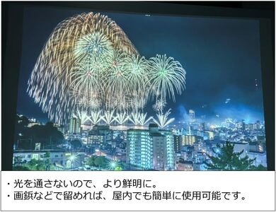 キャンプスクリーン1枚 CS-100HD W2214×H1305 キャンプで映画 キャンプで動画 キャンプでエンターテイメント キャンプを楽しむ必需品
