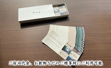 西村屋宿泊利用券【6万円分】