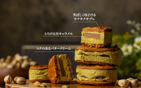 【Penheur】 プレミアム・カルテット ピスタチオ 8個 ／ 人気 スイーツ  ピスタチオ プレミアム 神戸 兵庫県 兵庫 おしゃれ プチギフト 洋菓子 焼き菓子 プレゼント ギフト お取り寄せ 