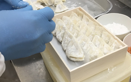 南京町 大同行謹製 一口餃子 2折セット 60個 ／ 人気 おすすめ セット ぎょうざ 餃子 中華 中華料理 冷凍 冷凍餃子 簡単調理 ギョウザ こだわり 肉汁 ジューシー 国産 野菜 肉 一口サイズ おつまみ 鹿児島黒豚 取り寄せ グルメ ポン酢 タレ付