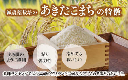 兵庫県佐用町で育てたあきたこまち 5kg 【 兵庫県産 あきたこまち 減農薬米 精米 お米 特Aランク 】