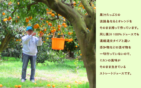 【先行予約／数量限定】 淡路島産なるとオレンジジュース2本セット ※2026年5月中旬頃より順次発送予定