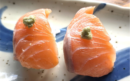 国産とっとり琴浦グランサーモン刺身用　400ｇ訳あり