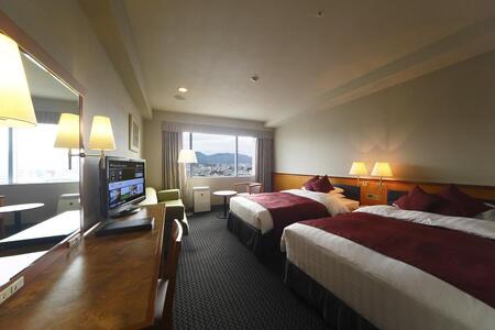 【ホテル日航奈良】平休日1泊2食付 ペア宿泊券《ラージツインまたはスタンダードダブル》