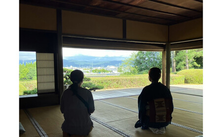 大和三名園・慈光院で特別なおもてなし体験チケット