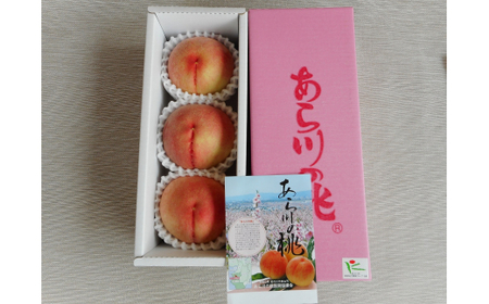 M003　【名産】『あら川の桃』３個入