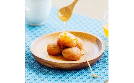 M024 粒よりおいしい梅干12粒〔紀州みかん蜂蜜入り梅干〕