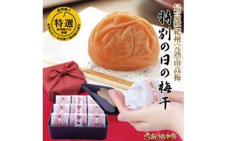 M069 紀州完熟南高梅 特別の日の梅干・一段重