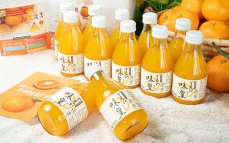 M085　有田みかんの味皇１８０ｍｌ×１２本