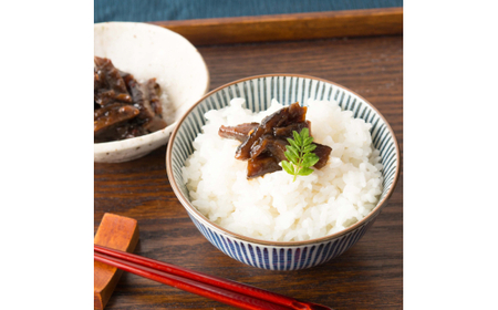 M181 ゆずと椎茸の佃煮天王醤油味、角長醤油味3個セット