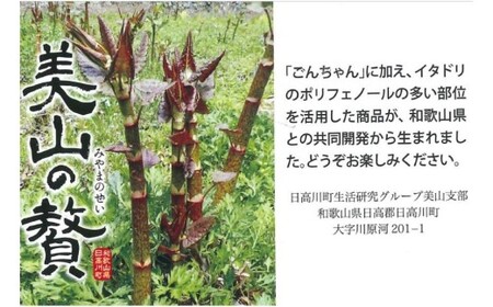 M182　【ごんちゃん＋美山の贅】イタドリ加工品４種詰合せセット