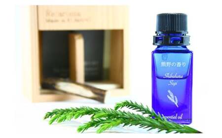 M209 熊野の香り 熊野杉Shibahara 木箱入りアロマオイル