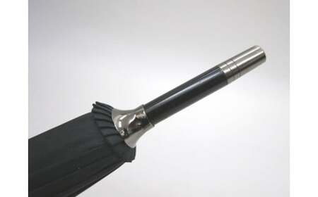 M233　紀州漆器アンブレラ『グラデ黒』１６本骨傘カバー付　ギフト箱入