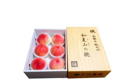 M240　和夏山の桃　６～８個入り