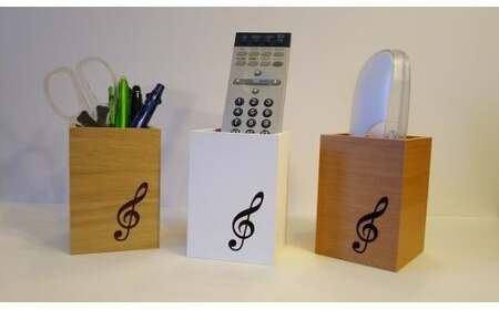 M339　ＥＣＯＨＡＣＯペンホルダーセット（ト音記号と１６分音符）