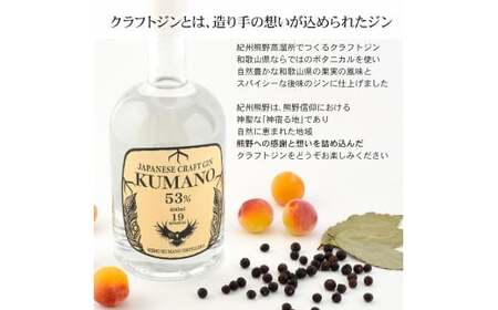 M377 にごり梅酒 熊野かすみ 2本と クラフトジン熊野