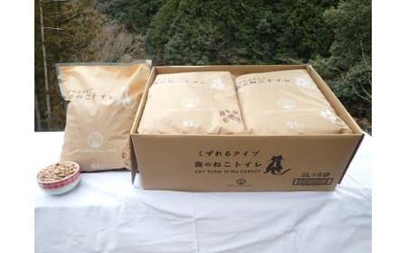 M408　森のねこトイレ　くずれるタイプ　５Ｌ×１２袋