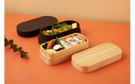 M417　紀州桧弁当箱Ｔｙｐｅ２−ＮＡ