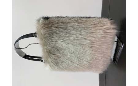 M435 エコファーバイカラーバッグ