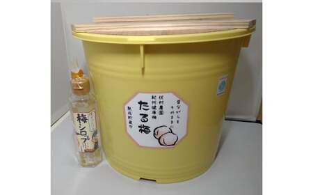M453　紀州健康梅　たる梅１０ｋｇ　梅シロップ１５０ｍｌ