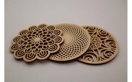 M483　紀州ひのきコースター人気セット