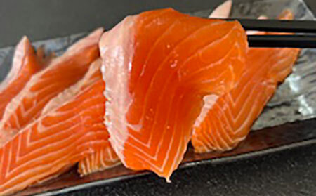 B24-462 琴浦　グランサーモンフィーレ(総目方1kg~1.2kg） 【数量限定】