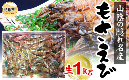 D24-106 【魚倉】モサエビ 生1kg（中～大サイズ）