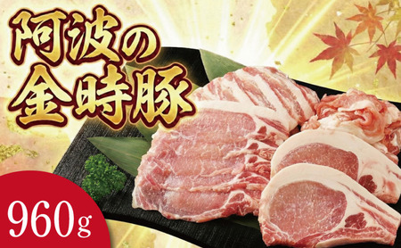 阿波の金時豚 セット 960g 豚肉 10,650円