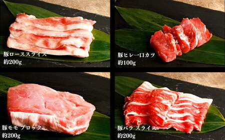 鬼北町の清らかな自然で育てた ふれ愛・媛ポーク 約2kg （9種入り） 国産 豚肉 豚 お肉 肉 冷凍 惣菜 豚ロース 豚ヒレ 豚モモ 豚バラ 肩ロース 豚こま 豚ミンチ ミンチ カツ スライス ブロック ブランド豚 愛媛（463）【えひめの町（超）推し！（鬼北町）】