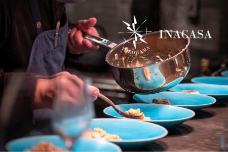 【横浜】イナカーザ 特産品ランチ・ディナー共通コース 4名様（1年間有効） お店でふるなび美食体験 FN-Gourmet868351