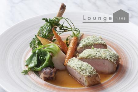 【表参道】Lounge1908 特産品スペシャルディナーコース 4名様（1年間有効） お店でふるなび美食体験 FN-Gourmet868357