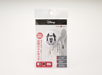 携帯ストラップ　Putit5　ディズニー[064A06]ネックストラップ