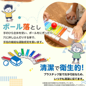 ころころブロッケン 鉄琴 知育玩具 E-TOO [150A01]