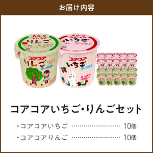 愛知ヨーク　コアコアいちご・コアコアりんご　20個入［108A06］