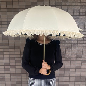 フラワーアンブレラ　UVカット花傘　紫外線99.9％カット晴雨兼用［089D05］