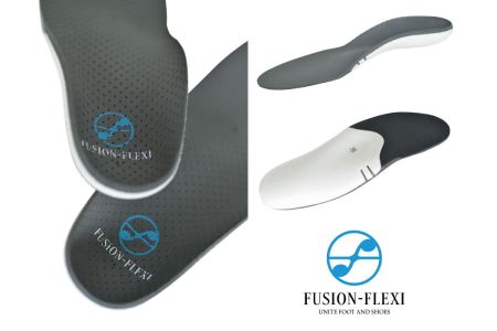 ランニング・サッカー・野球用スポーツインソール「フュージョンフレキシー」(サイズ選択) 中敷き[030M03]