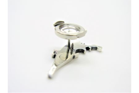 織田信長公　麒麟の花押ブローチ(小) いぶし仕上げ[016K03]